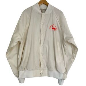 Auburn Sportswear Windbreaker Jacket Men’s Extra Large Vintage Bomber Trucker XL